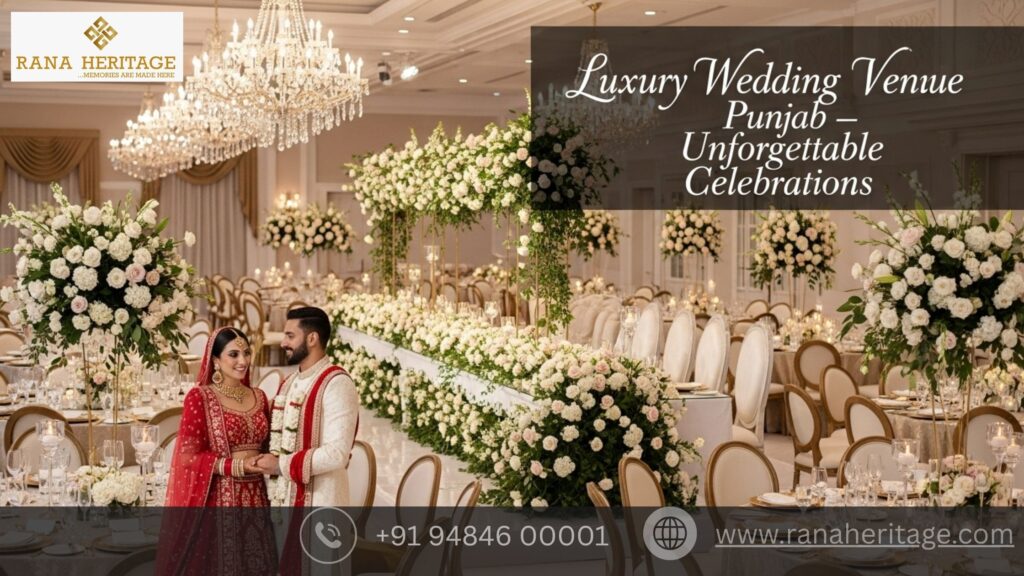 Best Wedding Venue in Punjab, Best Wedding Venue in Sirhind , Rana Heritage