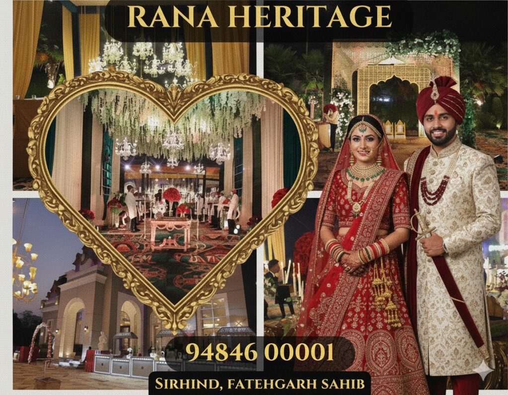 Best Destination Wedding in North India, Destination Wedding Punjab