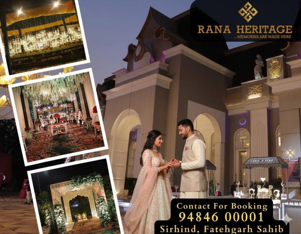 Where Dreams Find a Royal Home – Best Wedding Venue in Sirhind, Top Destination Wedding Venue in Punjab,