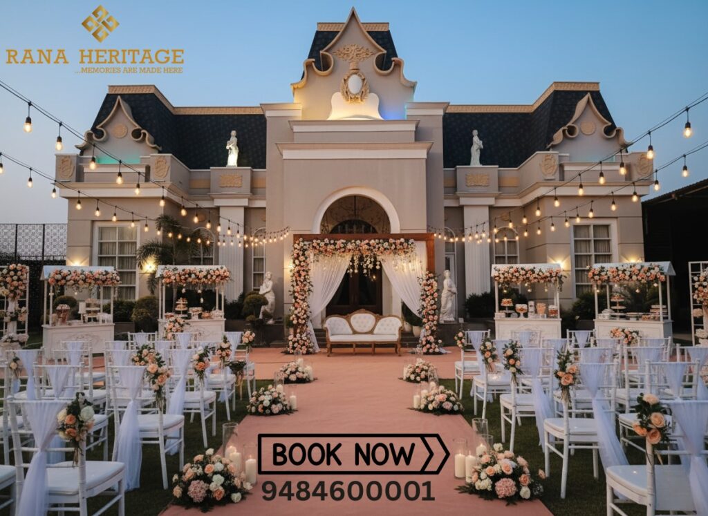 Rana Heritage , Best Wedding Resort in Sirhind , Luxury Destination Wedding Venue in Punjab