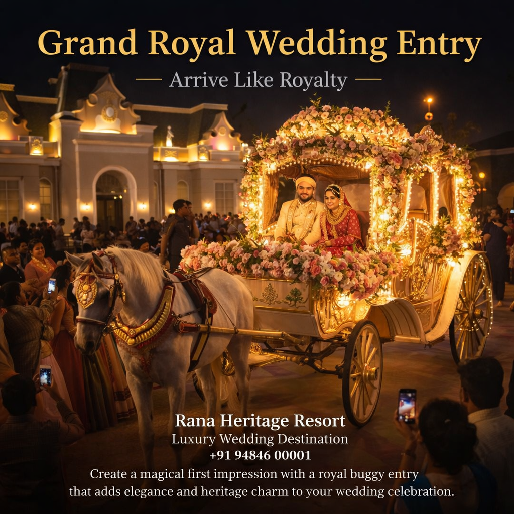 Grand Royal Wedding Entry