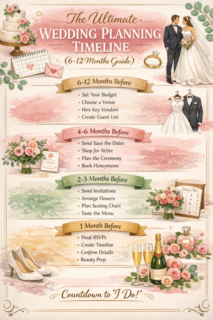 Wedding Planning Timeline