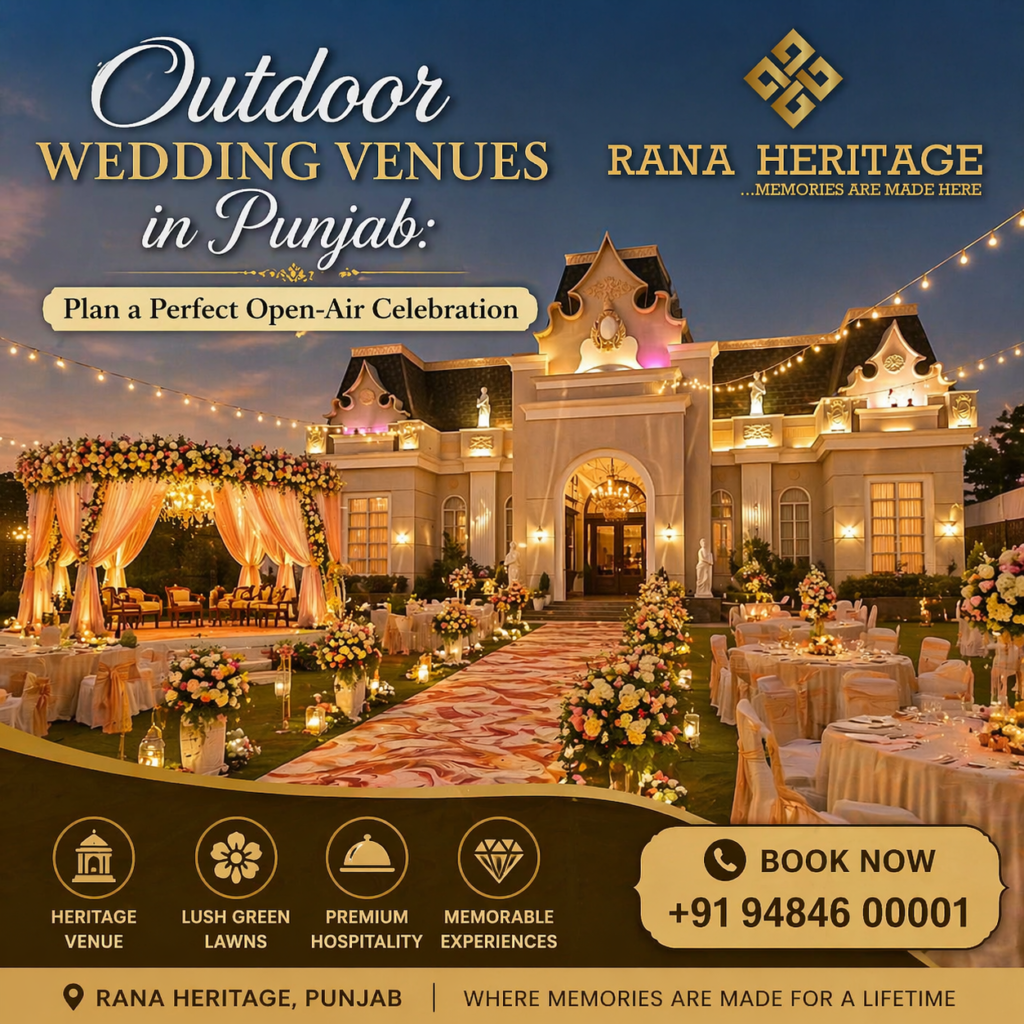 Outdoor Wedding Venues in Punjab
